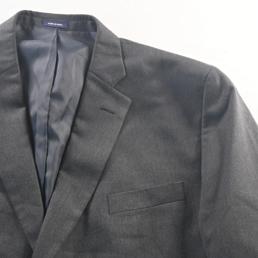 Stafford 50R Gray Travel Suit Seperates Mens Blazer‎ Suit Jacket Sport Coat